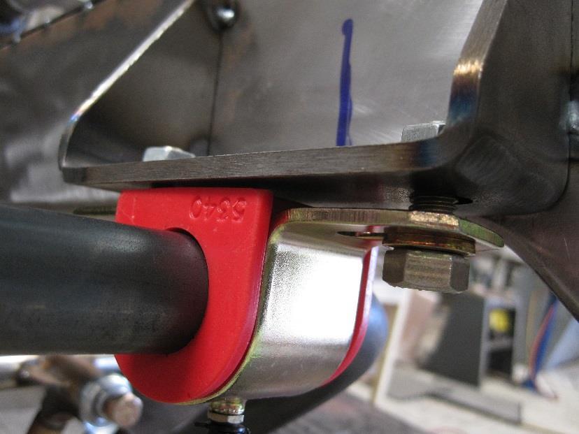 Mark Centerline to line up with the center of the Sway Bar.