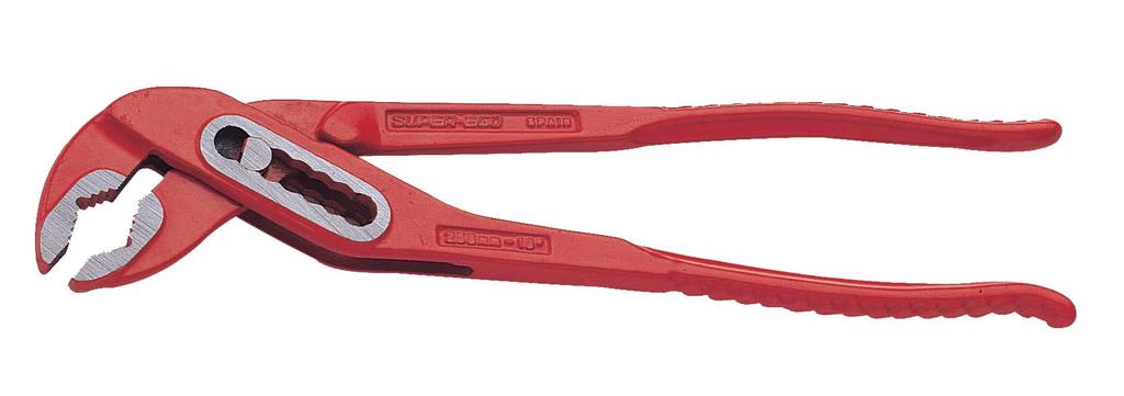 PLIERS Multigrip Plier Complies with DIN 5231 D, with heavy-duty joint, chrome vanadium steel, drop forged, tempered, polished head and joint Technical Data Complies with DIN 5231 D Heavy-duty