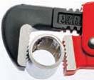 Wrench 36 1013600 36 Size Offset Aluminium Pipe Wrench Exceptionally strong yet ultra light.
