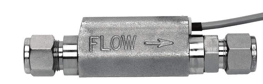 FS-48 Series Stainless Steel Flow Switch for Large Flow, Low Pressure Drop Flow Rate Settings:.5 GPM to 3.
