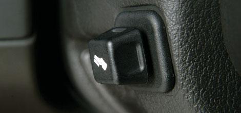 This feature can be programmed to work with the memory function (if equipped) on your vehicle. Adjustment of the powered pedals requires that the vehicle be in Park and the key be out of the ignition.