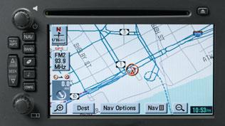 12 Getting to Know Your TrailBlazer Touch Screen Navigation Entertainment System (if equipped) Your vehicle s Navigation Entertainment System provides you with detailed maps of all major highways and