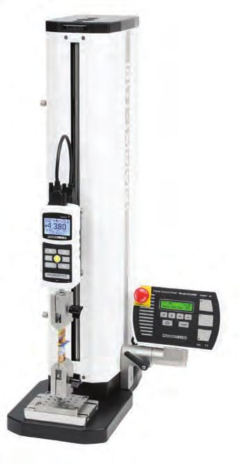 Test Stands Model ESM303 Force, Motorized, 300 lbf / 1,500 N The ESM303 is a highly configurable single-column force tester for tension and compression measurement applications, with a rugged design