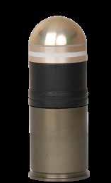 MEDIUM CALIBER AMMUNITION 40 mm x 53 C171 PPHE-RF Programmable Pre-fragmented Airburst Radio Frequency Airburst ammunition designed for use in any 40 mm AGL weapons.