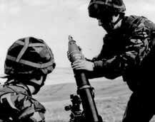 LARGE CALIBER AMMUNITION Mortar Practice Ammunition Full Range and Short Range for 60 mm, 81 mm and 120 mm Provides safe, realistic and low cost training for mortar crews, forward observers and fire