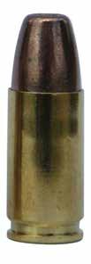 The ammunition is military specified and meets all applicable NATO STANAG requirements. Optimal for use in pistols and submachine guns.