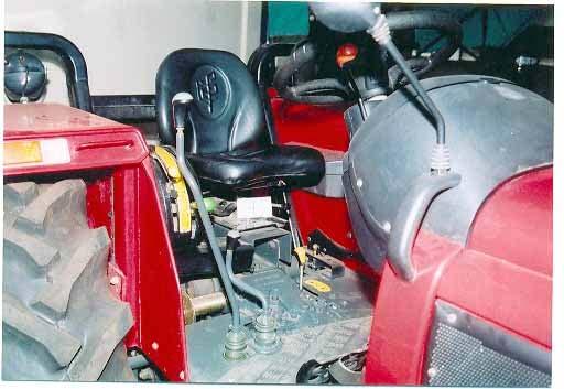 3 provides measurement in all the three coordinates. A Freepoint computer software was also installed. Five commonly adapted tractor seats (S1, S2, S3, S4 and S5), as shown in Fig.