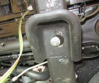 Insert both 1/2 bolts in opposite directions with washer and nylon lock nut and tighten fully.