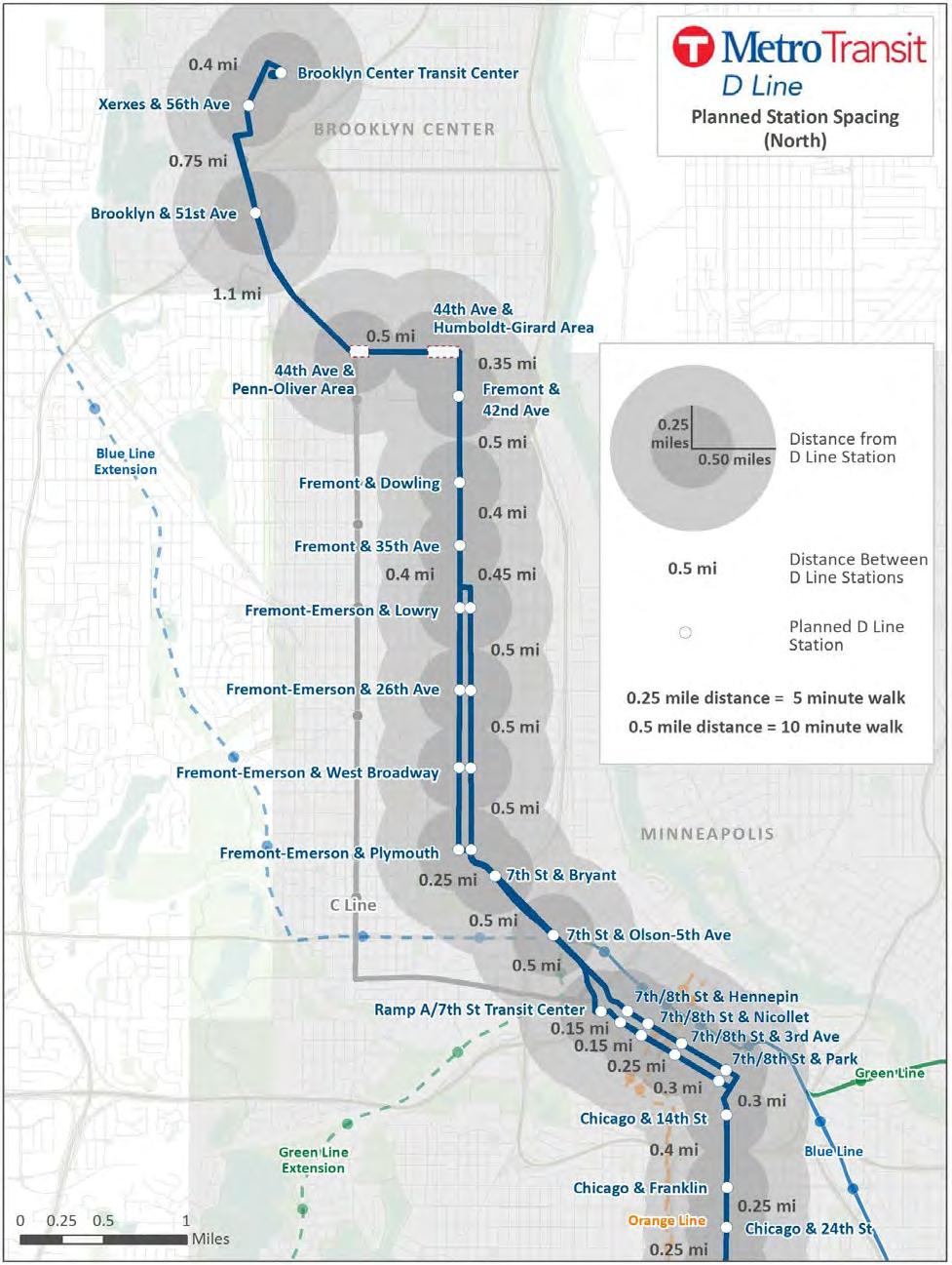 D Line Station Plan Section V: Station Plans Figure 18: