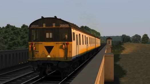 minutes APC205: 5F52 19:37 Eastbourne - Selhurst Depot Route = London to Brighton Track covered =