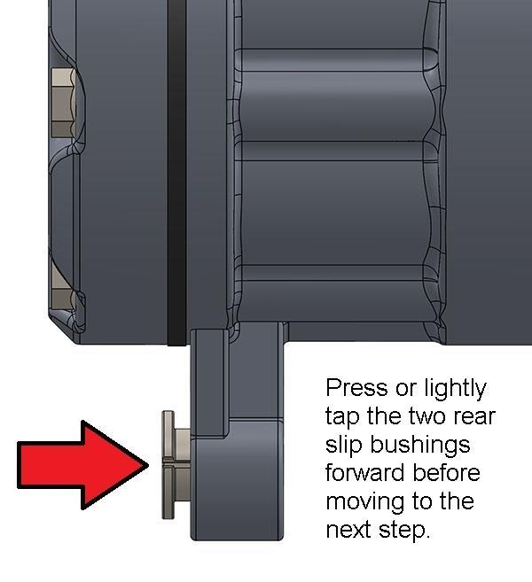 Compressor Mounting: Assembly graphic may