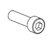 Use with Standard and Middle Belt Alignment 1 Upper Spacer Use with Long Belt Alignment 1 Lower Engine Plate Use with Long Belt Alignment 2 1 2 2 1 4 Socket Head Cap Bolt, M8 x 1.