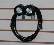 WPS-107 - Accessory Front Light Kit (Fits Series 10 2009) This includes two 12 volt lights with mounting brackets and custom designed wiring harness.