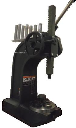 6 TON ARBOR PRESS The only arbor press available specifically designed for universal joint removal and installation.