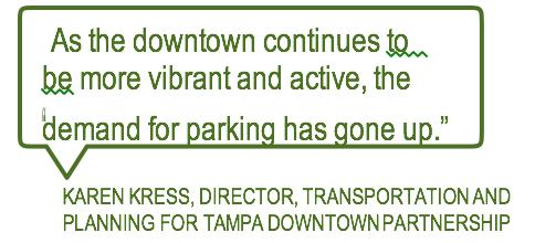 Enhanced Parking Operations Reduced Trip