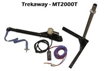 TrekAway MT2000-T (Economy Trunk Mounted Arm Lift) Lifts Scooter or Power Chair from the Ground to Height Needed for Easy Loading Arm Lift is Adjustable in Both Length and Height Disassembles for