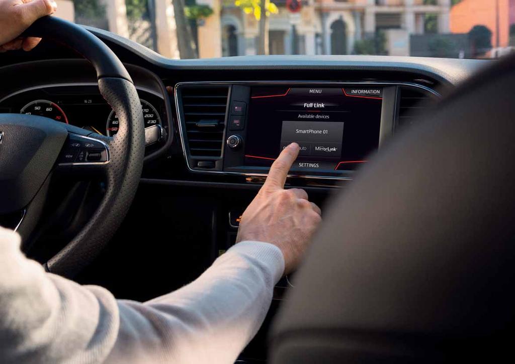 Technology Pioneers don t settle for less. The SEAT Leon is infused with technology.
