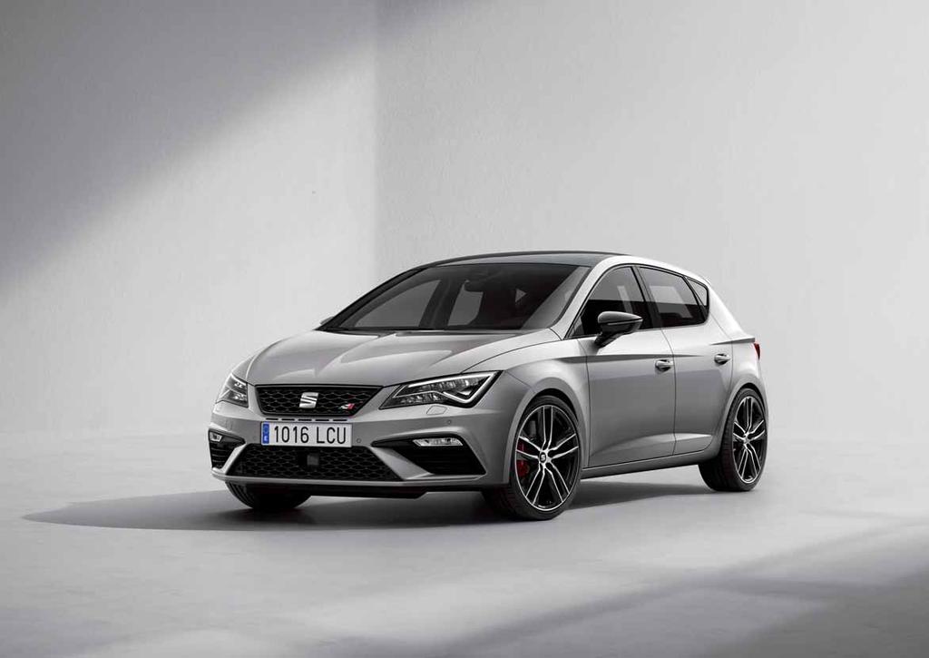 CUPRA. A powerful finish. Prominent logo. Streamlined exterior.