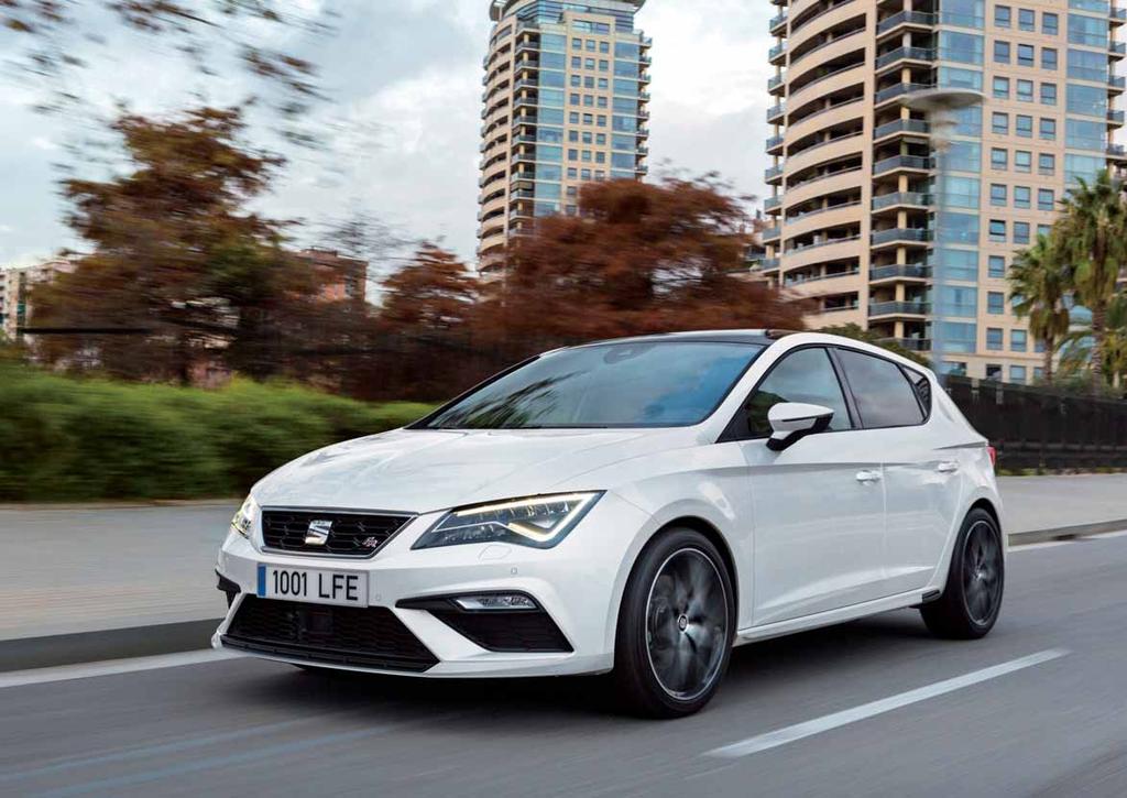 Performance. Take your SEAT Leon to the next level. This means a bolder look. And of course, enhanced performance.