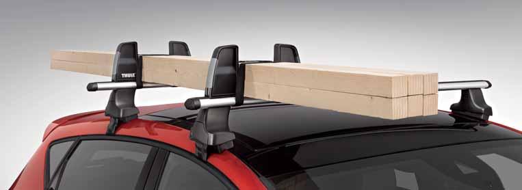 Roof box. Too much luggage? Use the roof for extra space, all while keeping your cases protected.