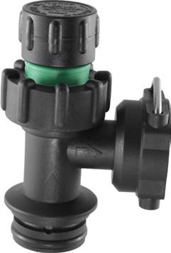 Provides access to all radialock caps, adapters, and COMBO-JET snap-in metering
