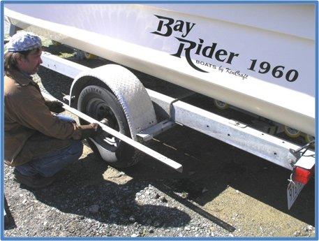 Trailer Axle Alignment/Tire Wear Trailer Axle Alignment Made Easy Fix Mysterious Trailer Tire Wear Problems Does your trailer eat tires? Are you frustrated because no one knows why?