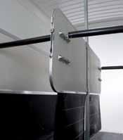 The concealed frame provides a large side panel area resulting in a stylish looking trailer which is more