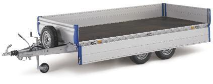 Eurolight 13 EL101-2012 with optional aluminium dropsides Introducing our latest trailer range designed for both the commercial and domestic user.