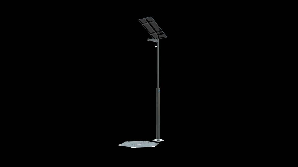 How Solar Street Lights Work During the day, our solar panels collect energy which is stored in the solar batteries.