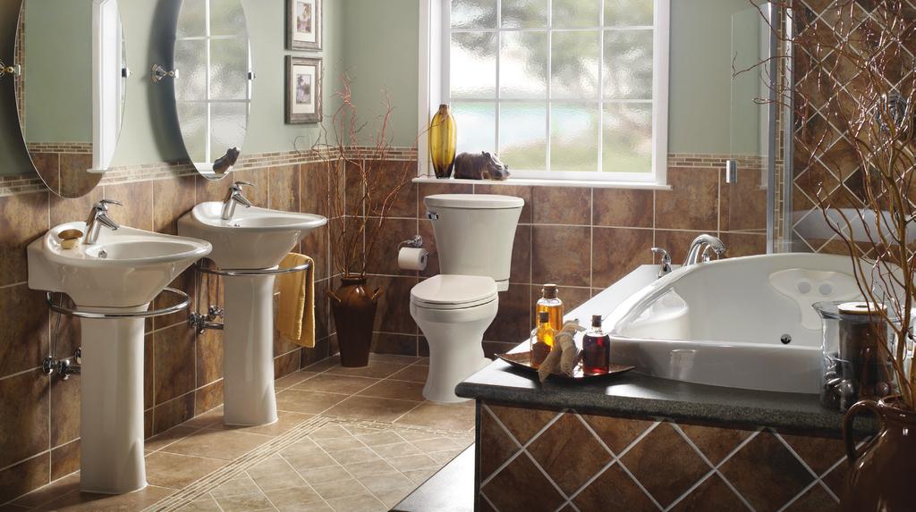 refer to the Mansfield Bathware Catalog or visit www.