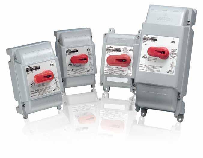 A INDUSTRIAL SAFETY DISCONNECT SWITCHES SDS Powerswitch Safety Disconnect Switches SDS manual motor controllers.