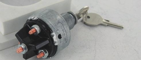 Key is removable in OFF position. Temperature rating: 40 F to 250 F 765221 765220 765205 4 Position, Universal Key Code.