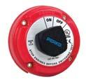 8501 Perko Battery Selector Switch For use with two or more batteries and single or dual engine systems.