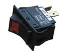 10 335530 S-8046C SPDT (On)-Off-(On) $5.63 Whitecap Illuminated Contura Rocker Switches Switches are rated for 20 amps at 12 VDC.