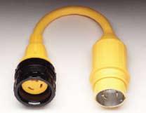 HBL26CM13 HBL26CM11 Hubbell 30 Amp Cable Ends 2 pole, 3 wire ship to shore cable ends.