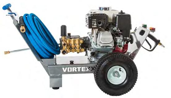 PROSUMER SERIES Prosumer (VX20303D) $969.95 Retail GX200 Commercial Grade Honda Engine 2700 PSI 2.5 GPM 30 3/8 Heavy Duty Non-Marking Hose SJV Axial Pump Prosumer+ (VX20304D) $1069.