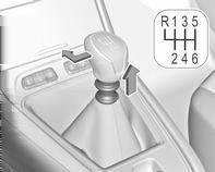 Poke with a finger into the leather socket below the selector lever and push the trim upwards. 3. Push down the button and move the selector lever out of P.