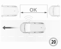 Advanced parking assist is always combined with front-rear parking assist. The system has six ultrasonic parking sensors each in both the rear and front bumper.
