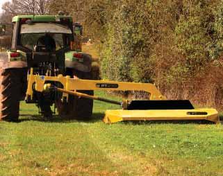 height (mm) Max diameter to be cut (mm) Protection to both mower and tractor Number of carriers on mower The number of rotors per mower Number of