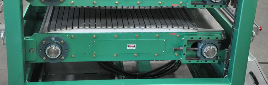 maintenance of beam assemblies if necessary - Lift tubes for confident transportation around facility via fork truck - Small overall footprint, approximately 80