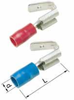 Pre-insulated terminals 0.1-6 ² Multiple tabs 0.5-2.5 ² Data: brass, tin plated, no EasyEntry.