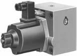 SERIES Ω Proportional Electro-ydraulic Flow Control (and Check) Valves Since the preselected flow rate continuously varies in proportion to the current input to the valve, the system flow rate can be