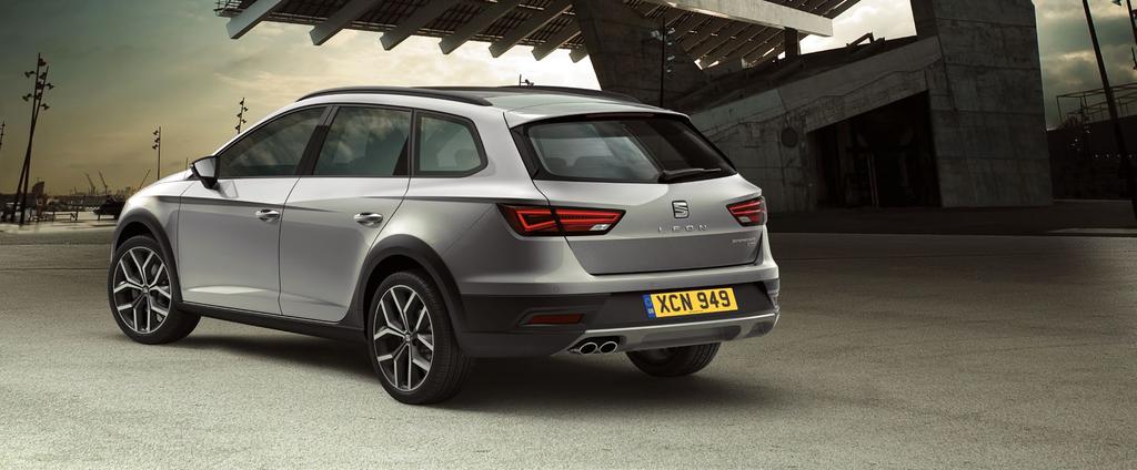 SEAT LEON X-PERIENCE Chase the undiscovered. GET OFF THE BEATEN TRACK WITH THE NEW SEAT LEON X-PERIENCE. IT OFFERS INCREDIBLE VERSATILITY FOR ANY ADVENTURE.