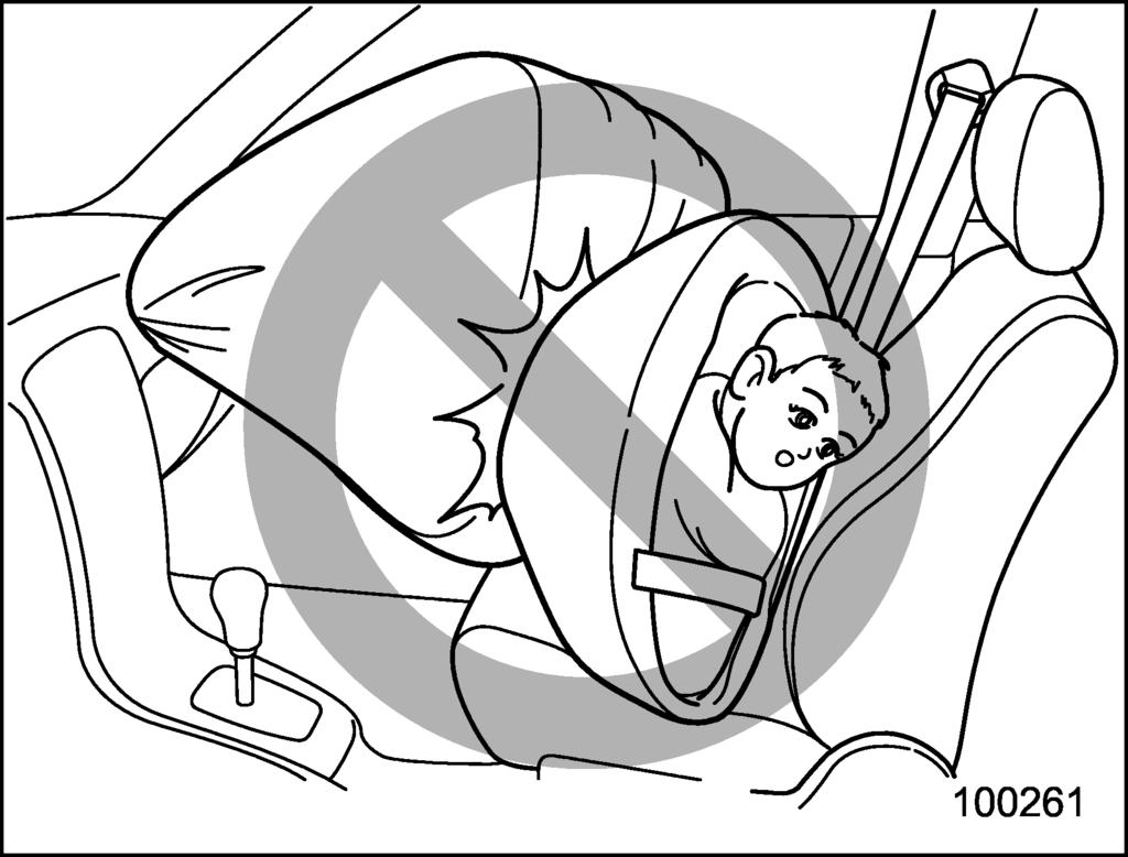 1-42 Seat, seatbelt and SRS airbags/*srs airbag (Supplemental Restraint System airbag) and can injure or even kill children, especially if they are 12 years of age and under and are not restrained or