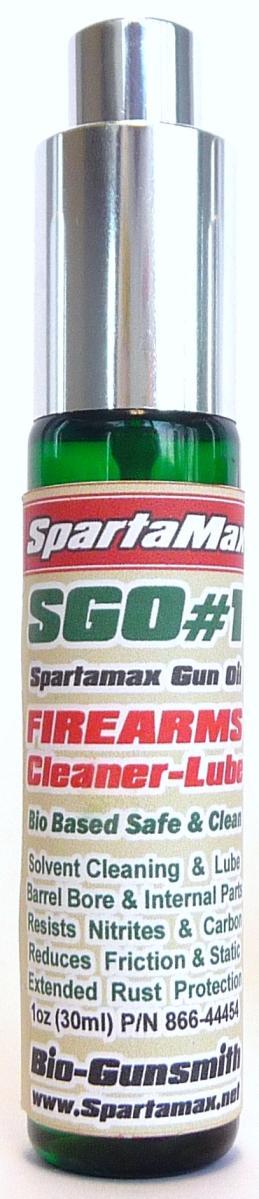 SpartaMax Gun Oil Military Police (-CLP-) Product: Commercial Market Gun Oil