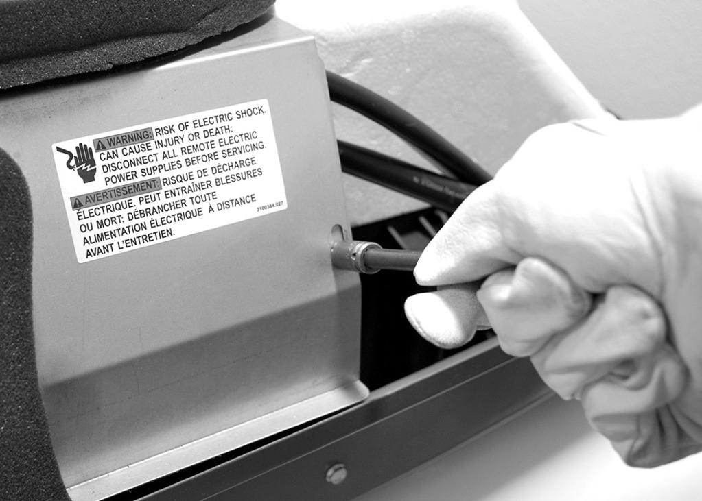 Failure to obey this warning could result in death or serious injury. Capacitors may have (2) or (3) terminals.