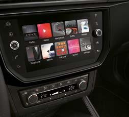 The SE Technology comes with a high resolution touchscreen, Satellite navigation and