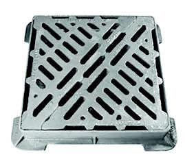 CRESCENT CDQ 901 BS EN 124 600 X 600 CRESCENT C BS EN 124 600 X 600 D GULLY/CHANNEL GRATINGS Manufactured as per BS EN 124 Large open area for water drainage Interlocked grates E A X B