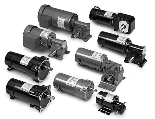 Definite Purpose Gearmotors and Gear s Reliance gearmotors are designed and built to withstand rugged industrial applications with precision matched motor and gear ratios for optimized performance,
