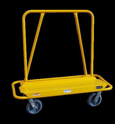 Weight: 86 lbs. Capacity: 3000 lbs. Freight; some assembly required. LO-RIDER DRYWALL CART Item No.